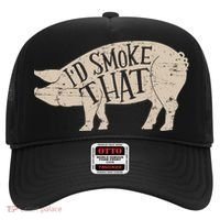 I'd Smoke That Pig Bbq Grilling Meaningful Gift Hat thumb 0