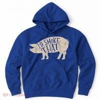 I'd Smoke That Pig Bbq Grilling Meaningful Gift Hoodie thumb 0