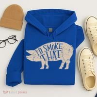 I'd Smoke That Pig Bbq Grilling Meaningful Gift Hoodie thumb 4