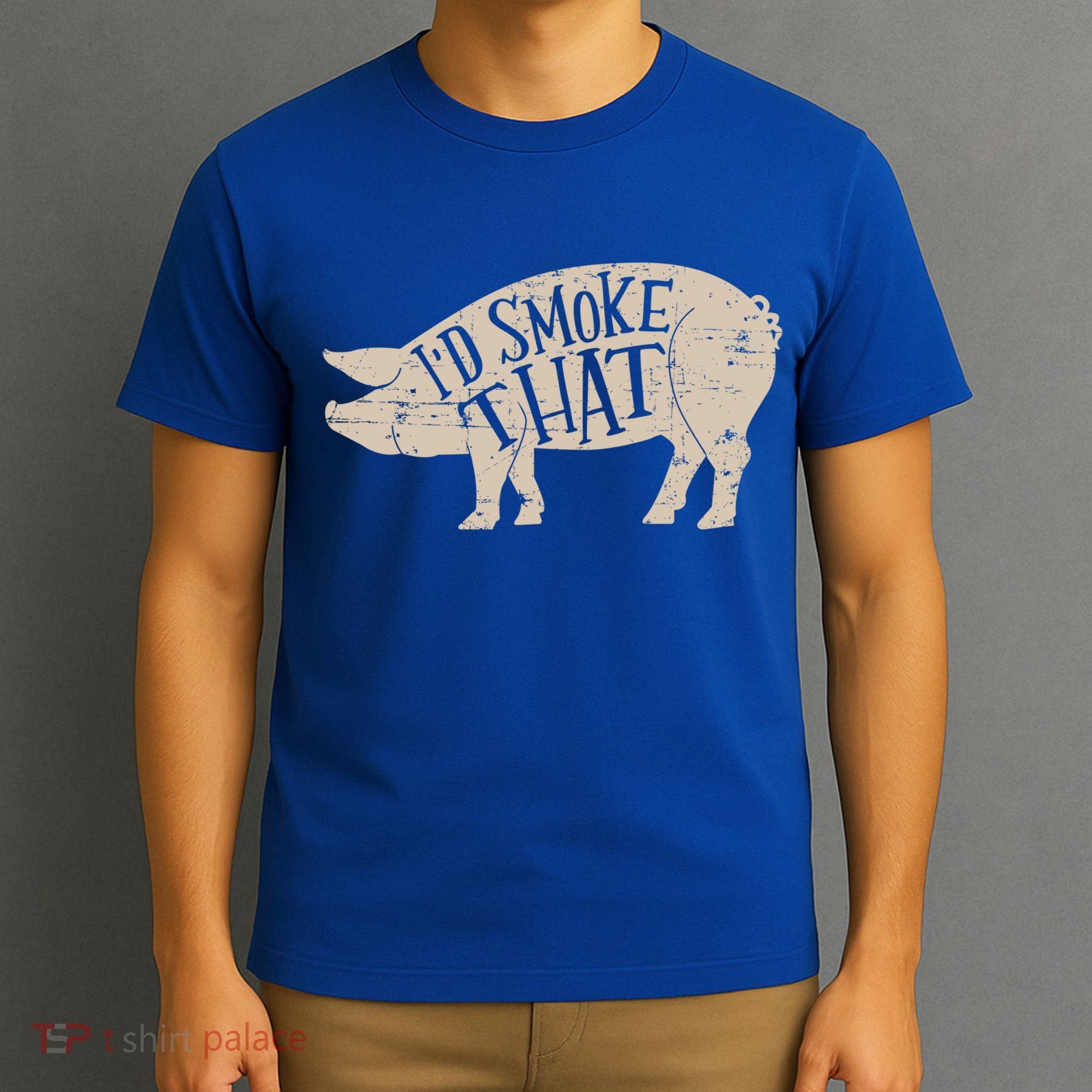 I'd Smoke That Pig Bbq Grilling Meaningful Gift T-Shirt