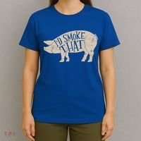 I'd Smoke That Pig Bbq Grilling Meaningful Gift T-Shirt thumb 4