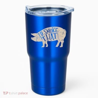 I'd Smoke That Pig Bbq Grilling Meaningful Gift Tumbler