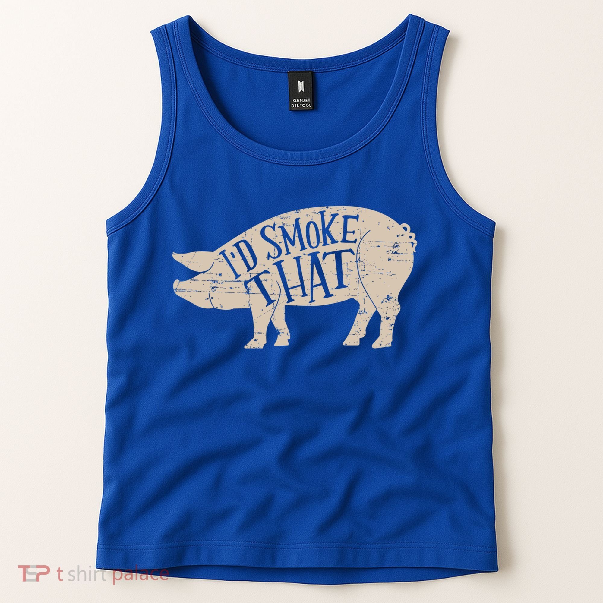 I'd Smoke That Pig Bbq Grilling Meaningful Gift Tank Top