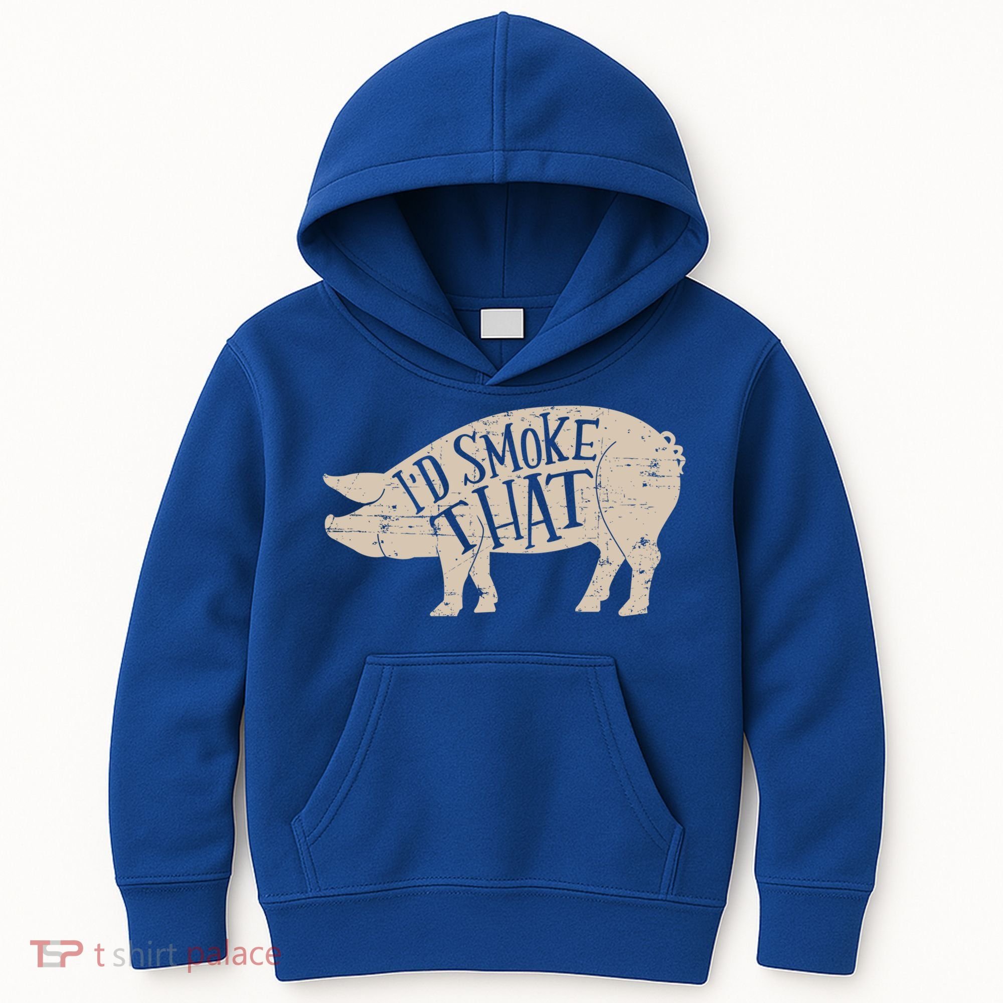 I'd Smoke That Pig Bbq Grilling Meaningful Gift Kids Hoodie