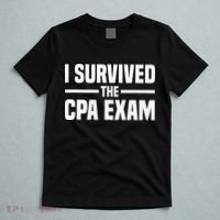 I Survived The CPA Exam Funny Certified Public Accountant T-Shirt thumb 5