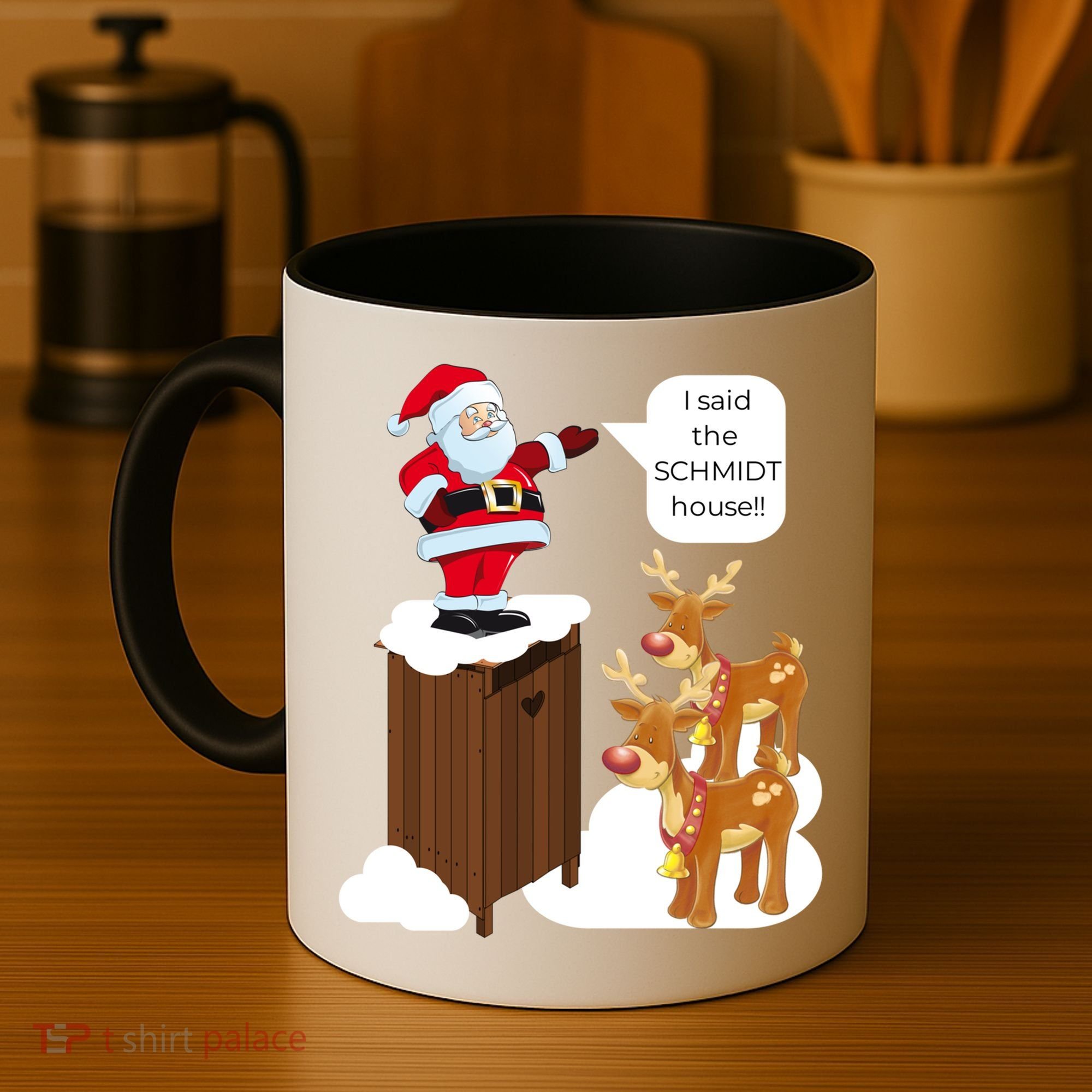 I Said The Schmidt House Fun Xmas Gift Coffee Mug