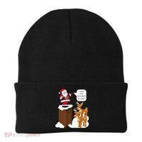 I Said The Schmidt House Fun Xmas Gift Beanie thumb 0