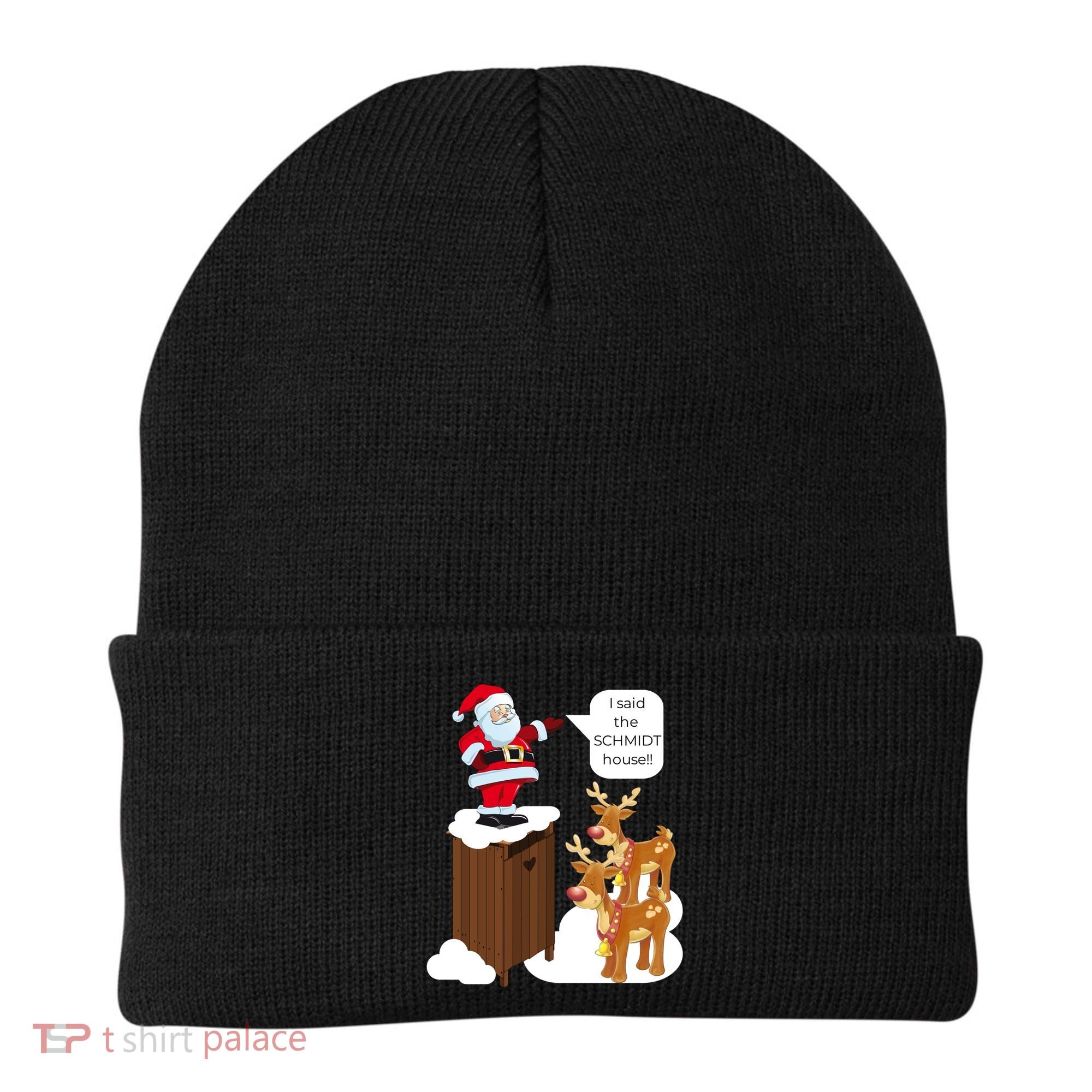 I Said The Schmidt House Fun Xmas Gift Beanie