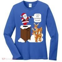 I Said The Schmidt House Fun Xmas Gift Women's Long Sleeve Shirt thumb 0