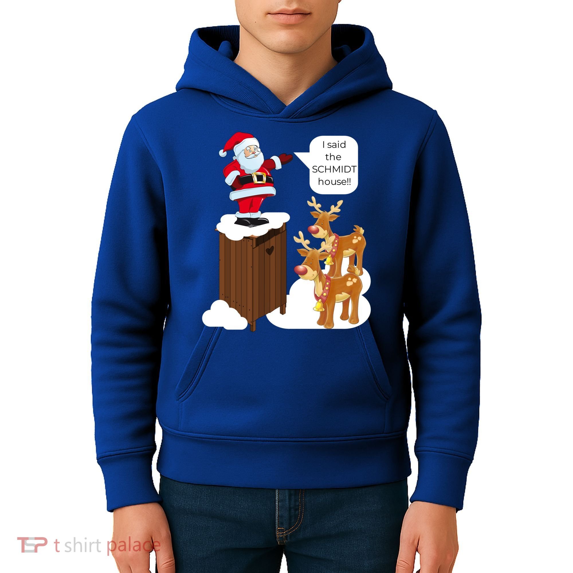 I Said The Schmidt House Fun Xmas Gift Kids Hoodie