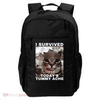 I Survived Todays Tummy Ache Backpack thumb 0