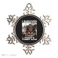 I Survived Todays Tummy Ache Ornament thumb 0
