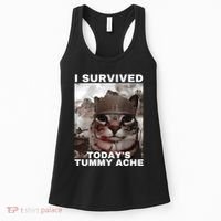 I Survived Todays Tummy Ache Women's Tank Top thumb 0
