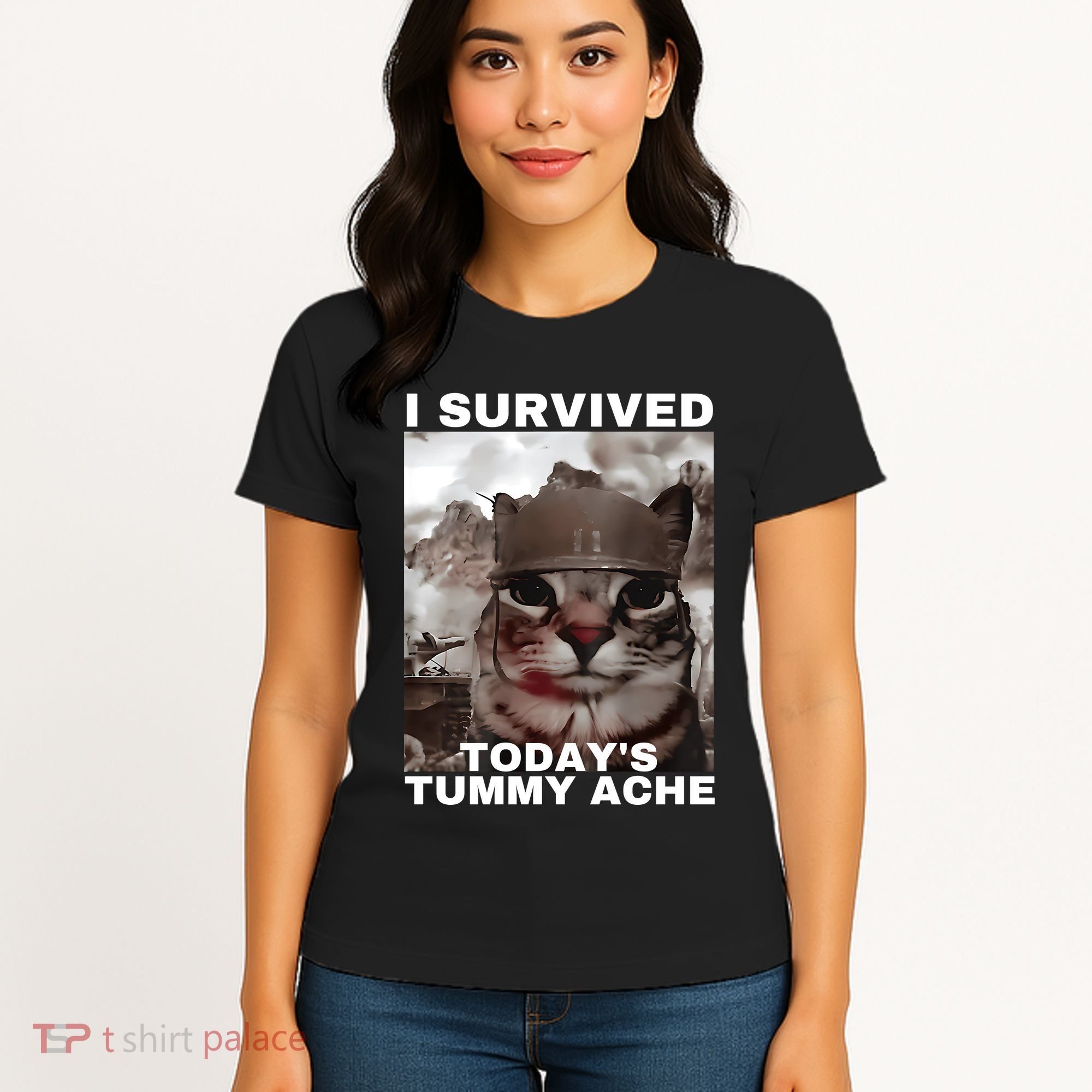 I Survived Todays Tummy Ache Women's T-Shirt