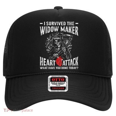 I Survived The Widow Maker Heart Attack Heart Disease Hat