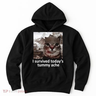 I Survived TodayS Tummy Ache Hoodie