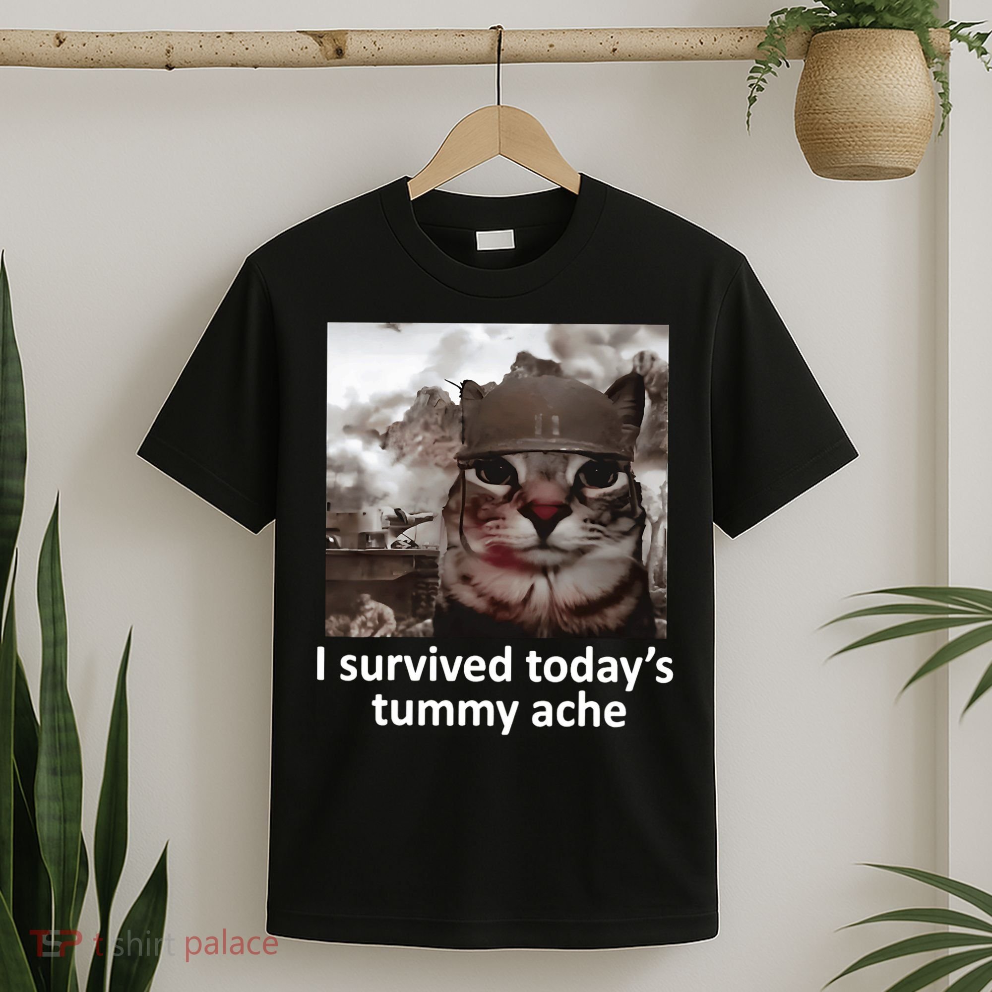 I Survived TodayS Tummy Ache T-Shirt