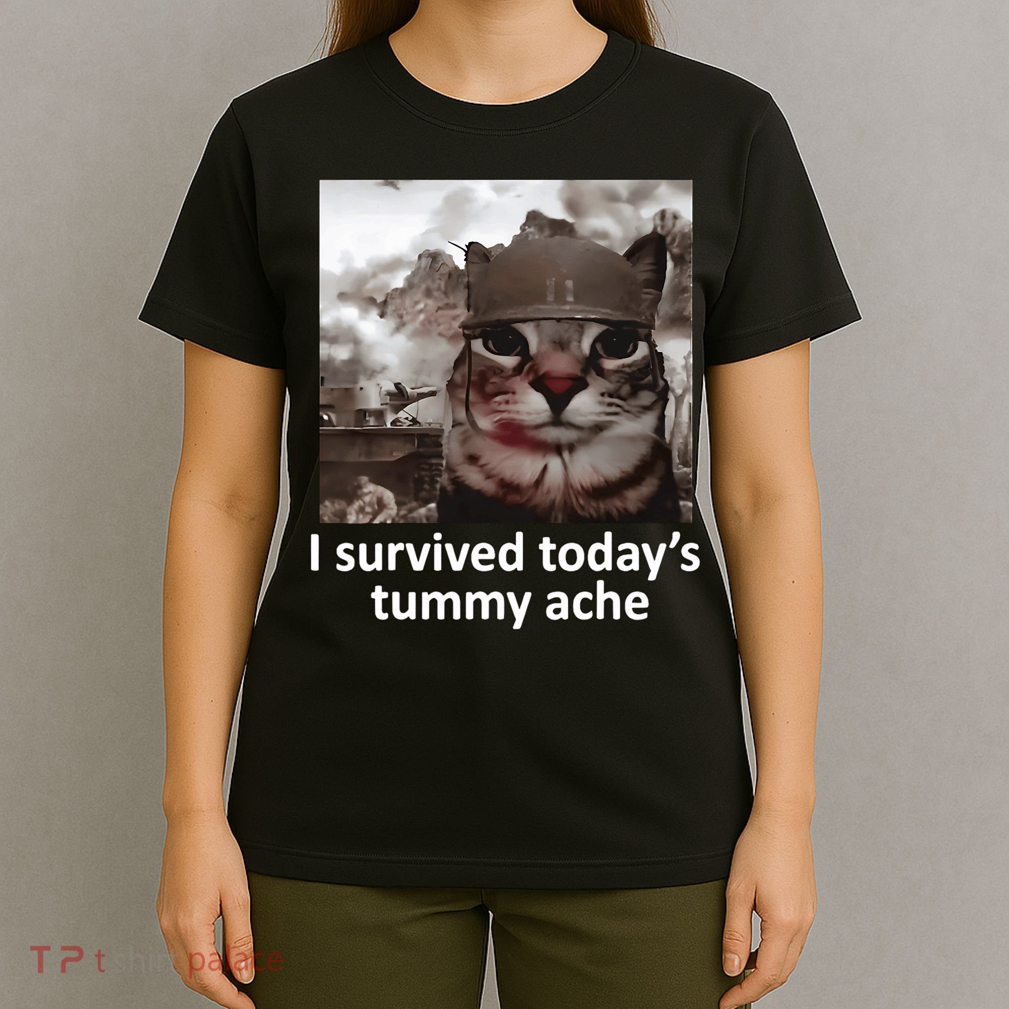 I Survived TodayS Tummy Ache T-Shirt