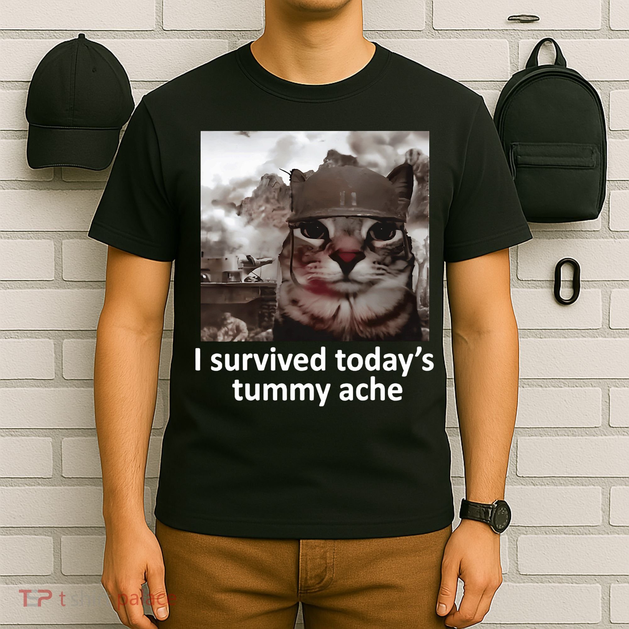 I Survived TodayS Tummy Ache T-Shirt