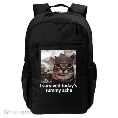 I Survived TodayS Tummy Ache Backpack