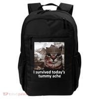I Survived TodayS Tummy Ache Backpack thumb 0