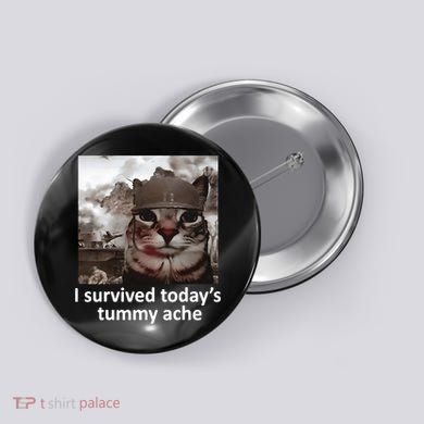 I Survived TodayS Tummy Ache Button