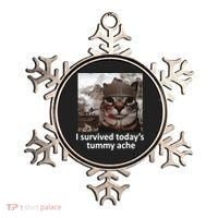 I Survived TodayS Tummy Ache Ornament thumb 0