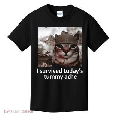 I Survived TodayS Tummy Ache Kids T-Shirt