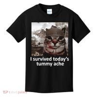 I Survived TodayS Tummy Ache Kids T-Shirt thumb 0