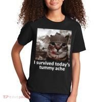 I Survived TodayS Tummy Ache Kids T-Shirt thumb 2