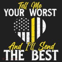 Ill Send The Best 911 Dispatcher Operator Emergency Call Women's Sweatshirt thumb 2