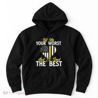 Ill Send The Best 911 Dispatcher Operator Emergency Call Hoodie thumb 0