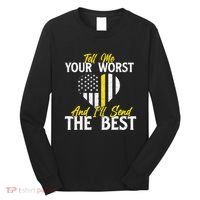 Ill Send The Best 911 Dispatcher Operator Emergency Call Long Sleeve Shirt thumb 0