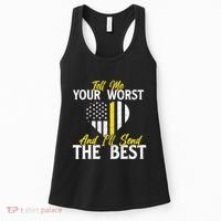 Ill Send The Best 911 Dispatcher Operator Emergency Call Women's Tank Top thumb 0