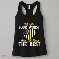 Ill Send The Best 911 Dispatcher Operator Emergency Call Women's Tank Top thumb 3