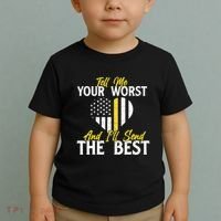 Ill Send The Best 911 Dispatcher Operator Emergency Call Toddler T-Shirt thumb 2