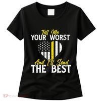 Ill Send The Best 911 Dispatcher Operator Emergency Call Women's T-Shirt thumb 0