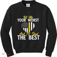 Ill Send The Best 911 Dispatcher Operator Emergency Call Kids Sweatshirt thumb 0