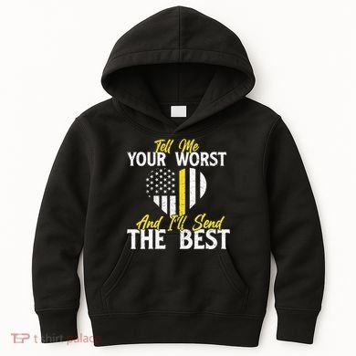 Ill Send The Best 911 Dispatcher Operator Emergency Call Kids Hoodie