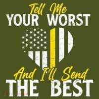 Ill Send The Best 911 Dispatcher Operator Emergency Call The Baniff Cuffed Pom Beanie thumb 2