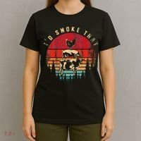 Id Smoke That Funny Smoked Meat BBQ Chef Barbecue T-Shirt thumb 4