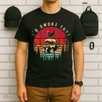Id Smoke That Funny Smoked Meat BBQ Chef Barbecue T-Shirt thumb 6