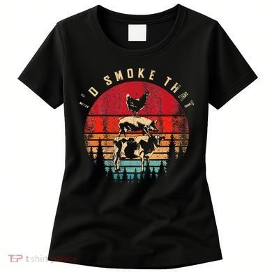 Id Smoke That Funny Smoked Meat BBQ Chef Barbecue Women's T-Shirt