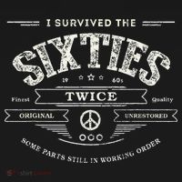I Survived The Sixties Twice Built In 60s 70th 60th Birthday Women's Hoodie thumb 2