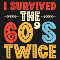 I Survived The 60s Twice Sixties 70th 70s Year Old Birthday Women's Tank Top thumb 5