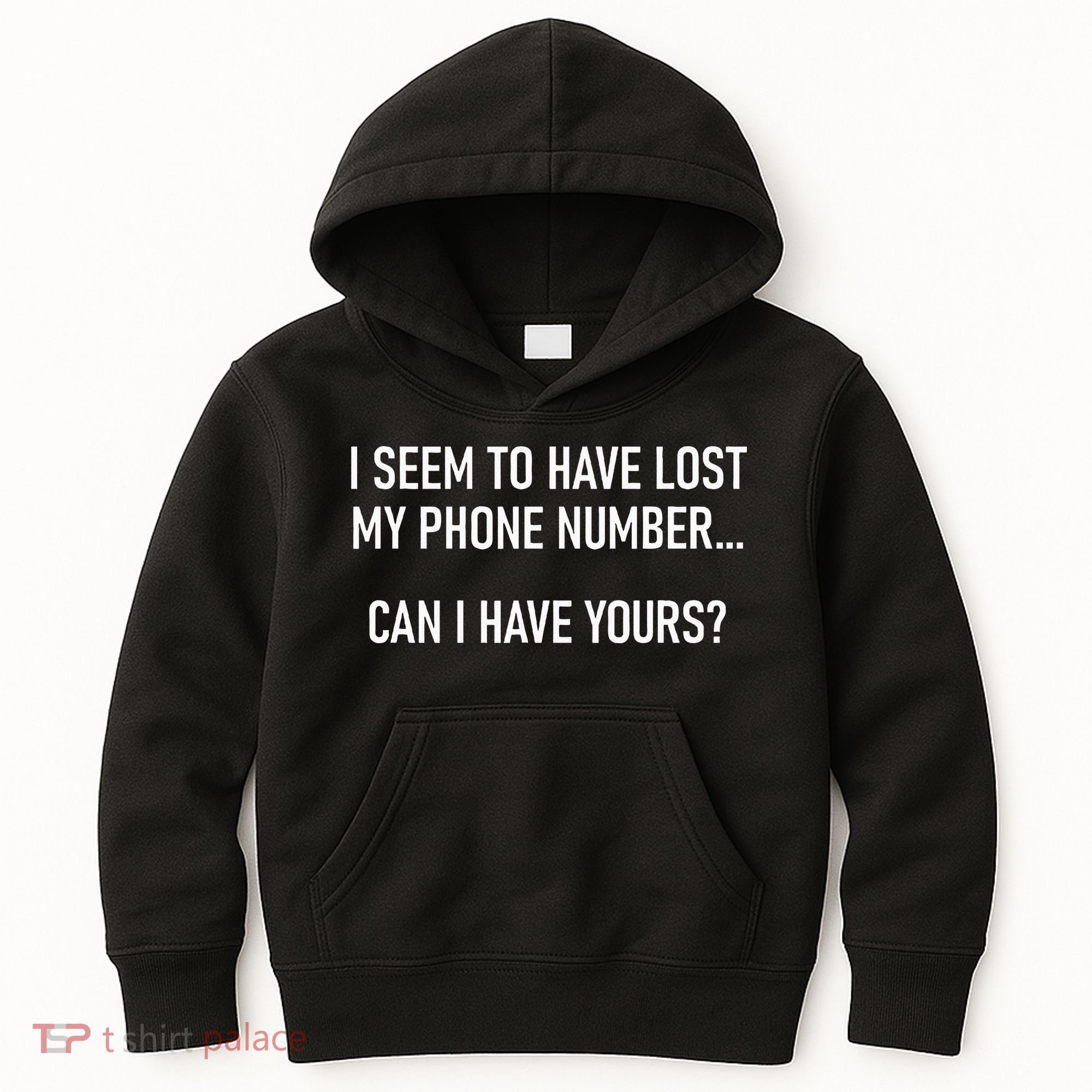 I Seem To Have Lost My Phone Number Funny Pickup Lines Kids Hoodie