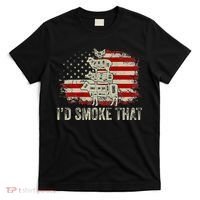 Id smoke that Grillers Chef Pitmaster Outdoor Camping BBQ T-Shirt thumb 0