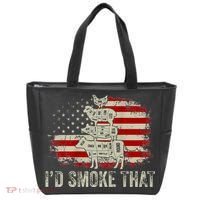 Id smoke that Grillers Chef Pitmaster Outdoor Camping BBQ Tote Bag thumb 0