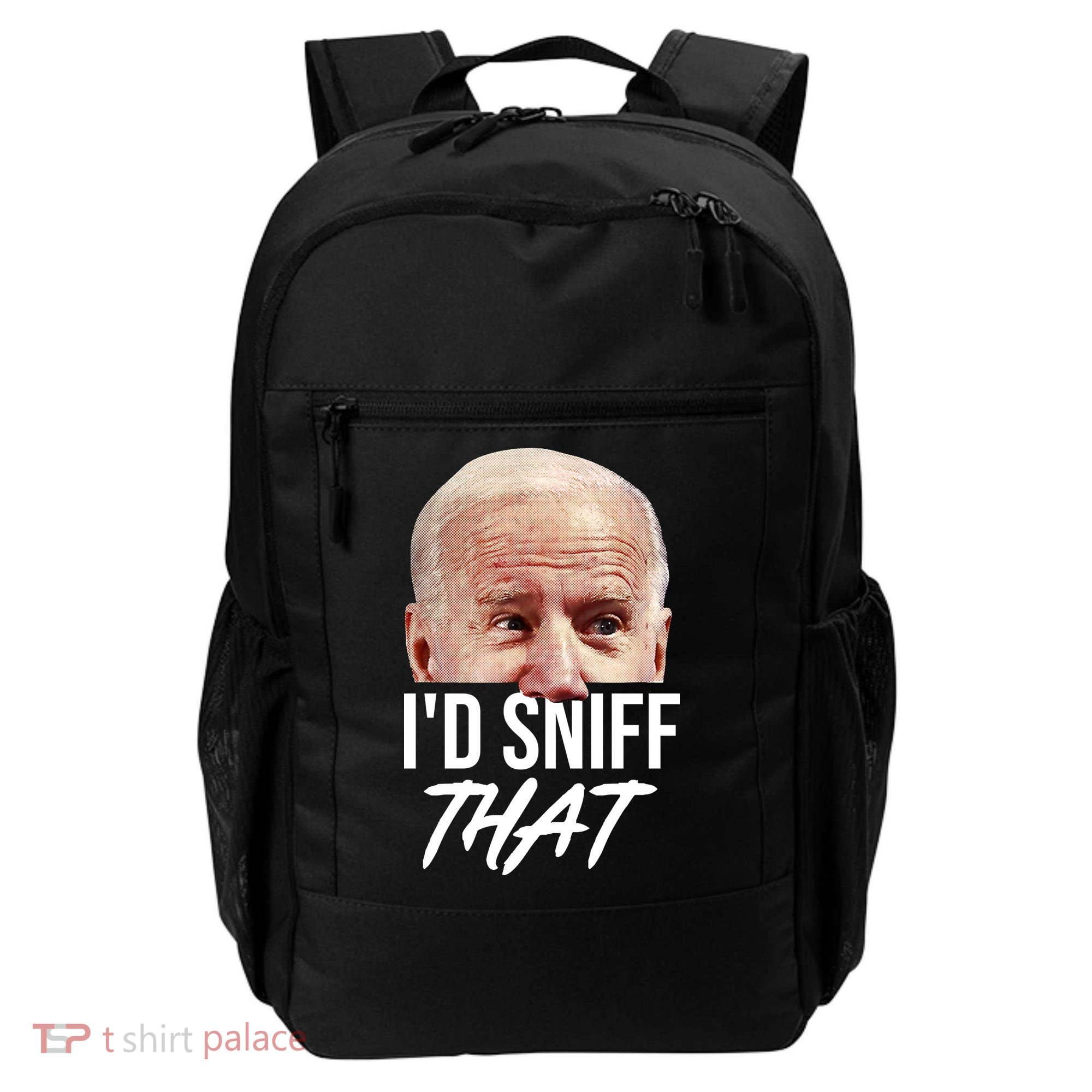 I'd Sniff That Funny Joe Biden Backpack