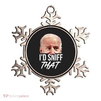 I'd Sniff That Funny Joe Biden Ornament